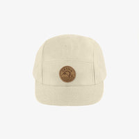 CREAM CAP WITH FLAT VISOR IN LINEN AND COTTON, BABY