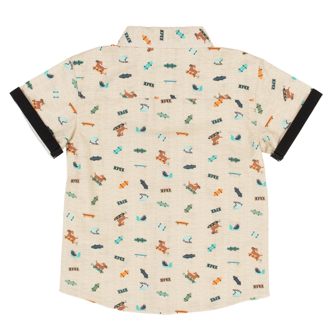 Heather Beige Poplin Shirt