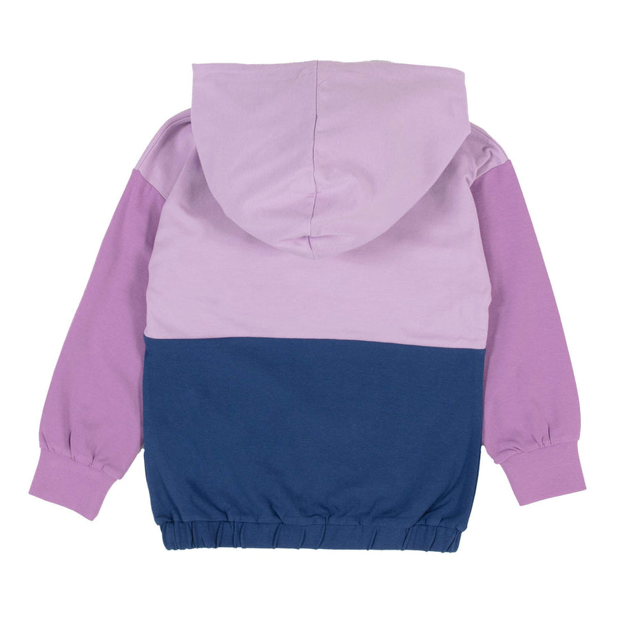 Lilac Hooded Long Sleeve T-Shirt
