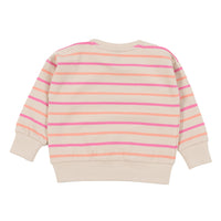 Baby Beige Striped Sweater