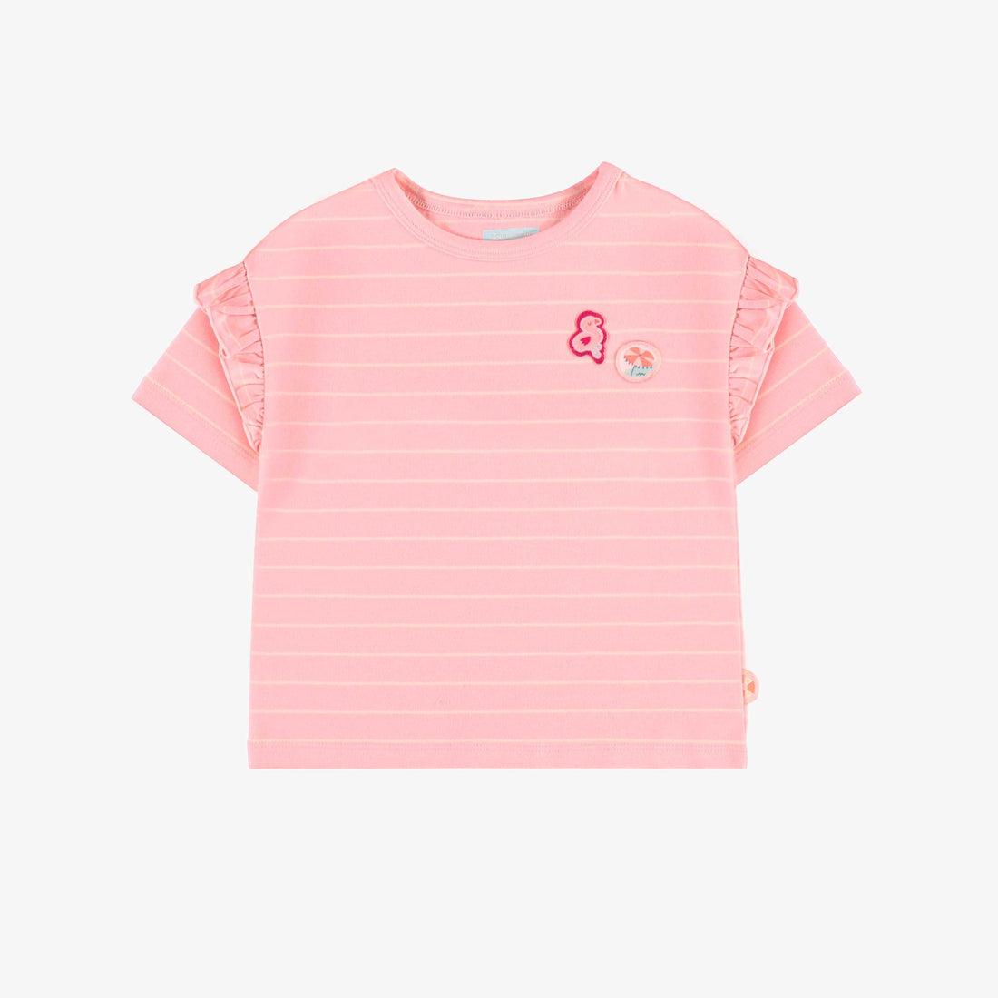 PINK STRIPED T-SHIRT, BABY