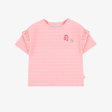 PINK STRIPED T-SHIRT, BABY