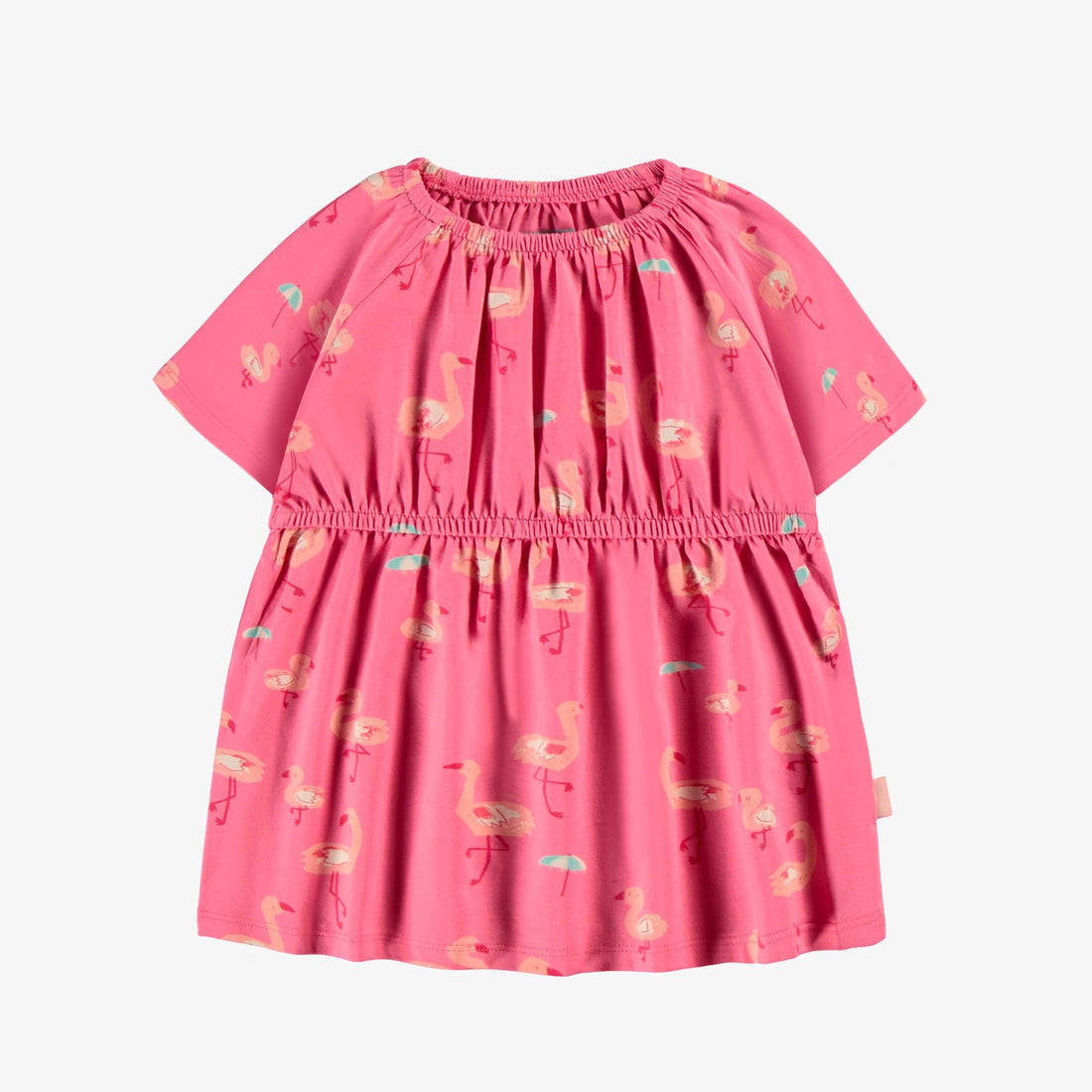 PINK PATTERNED DRESS, BABY