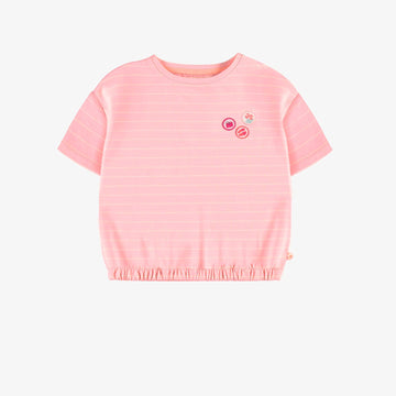 PINK STRIPED T-SHIRT, CHILD