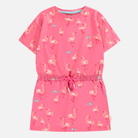 PINK PATTERNED DRESS, CHILD