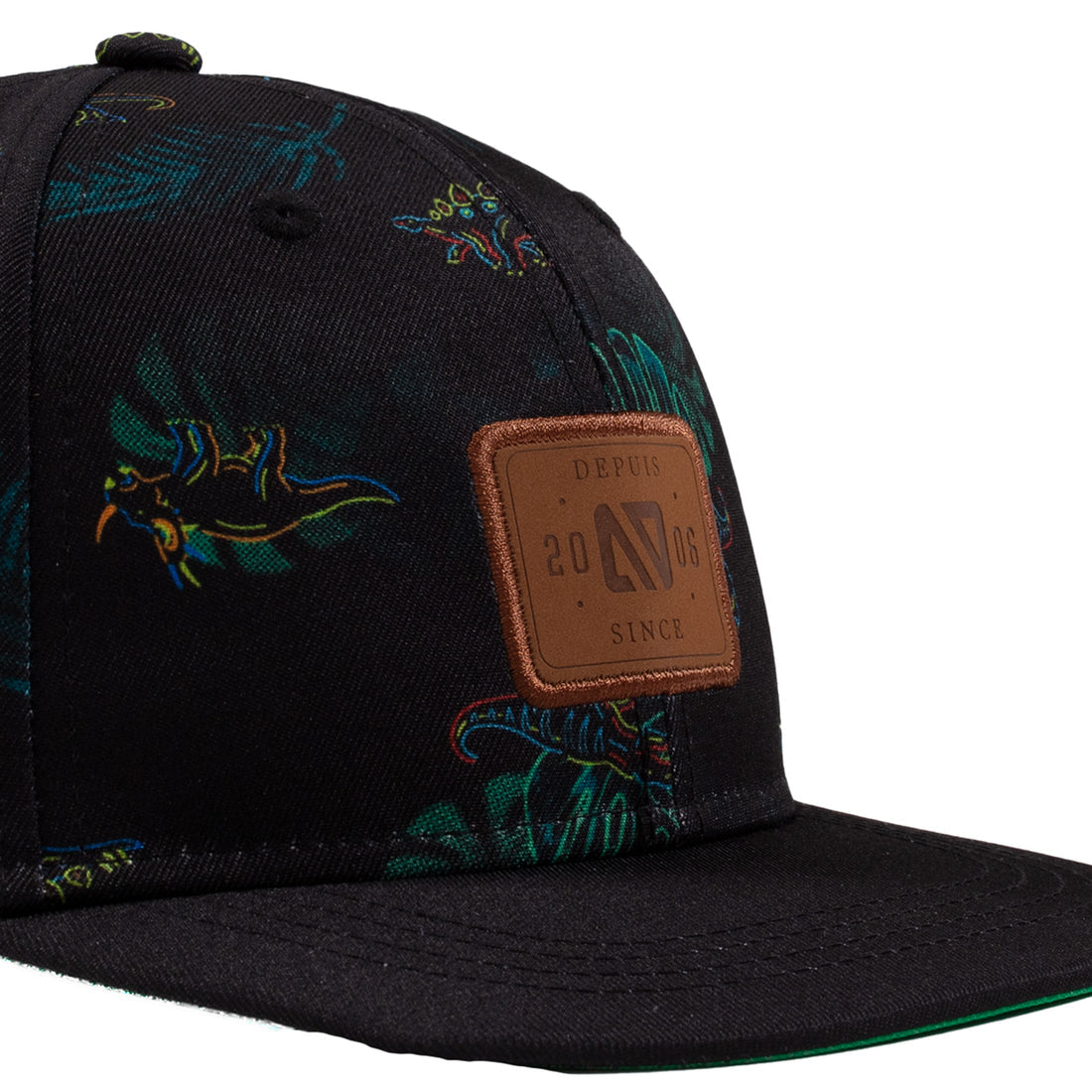 Black Dino Cap