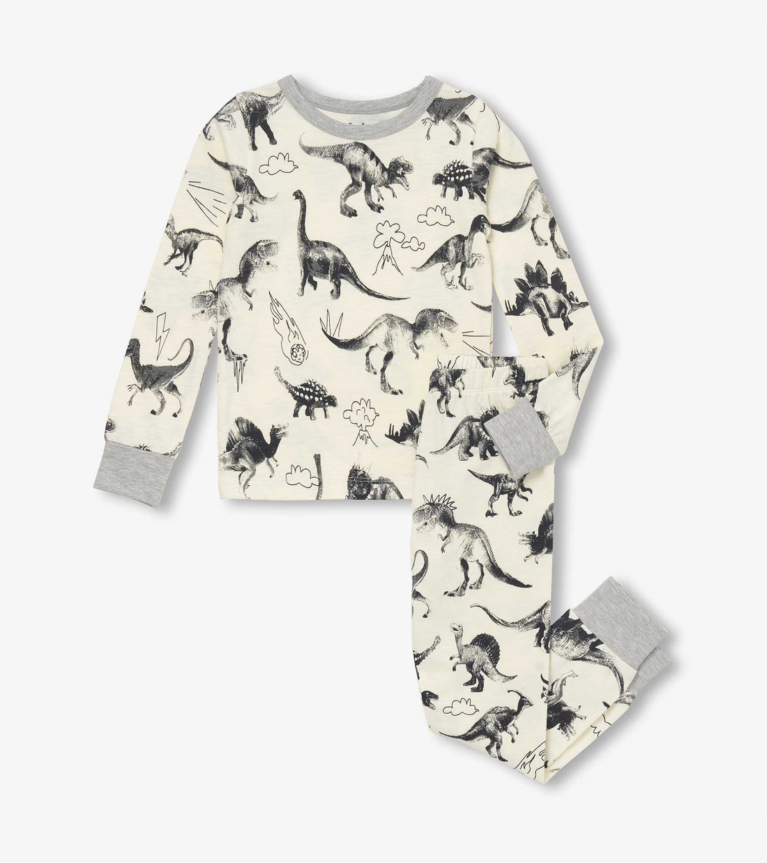 Dino Extinction Pajama Set