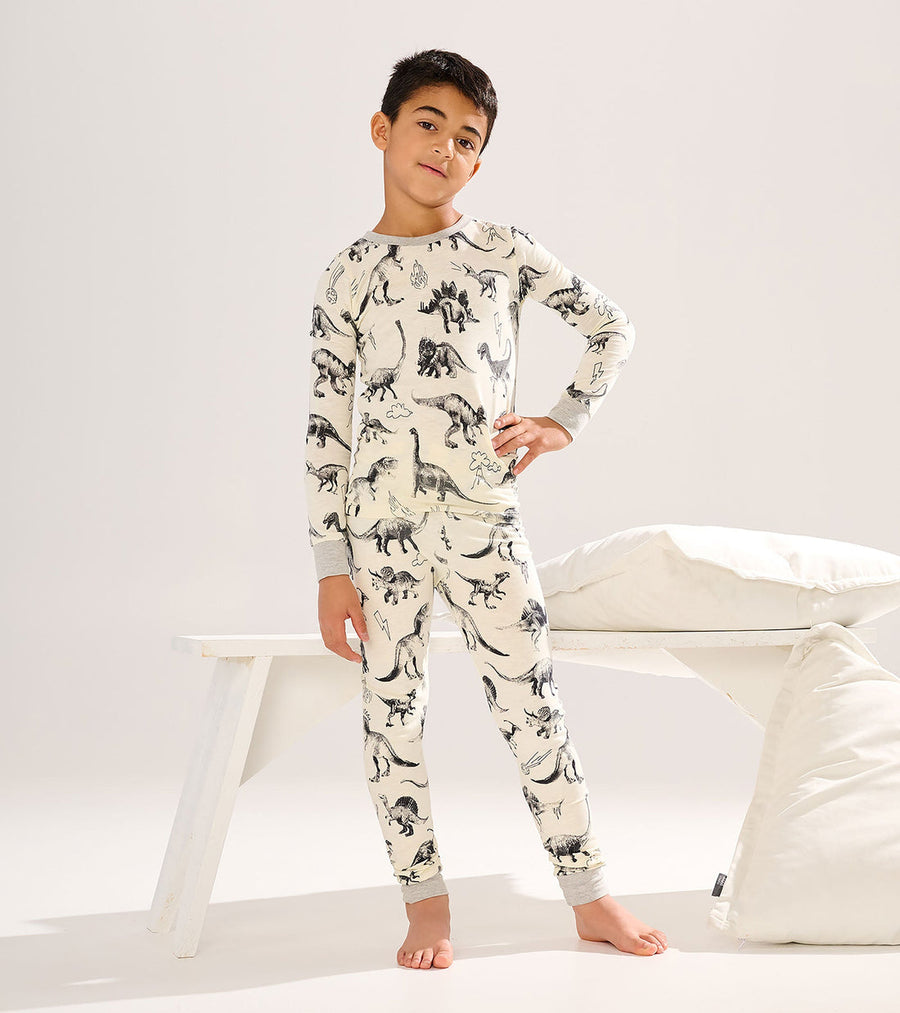 Dino Extinction Pajama Set