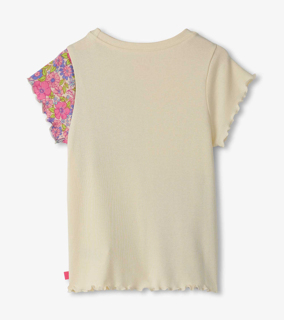 Groovy Flowers Patchwork Tee