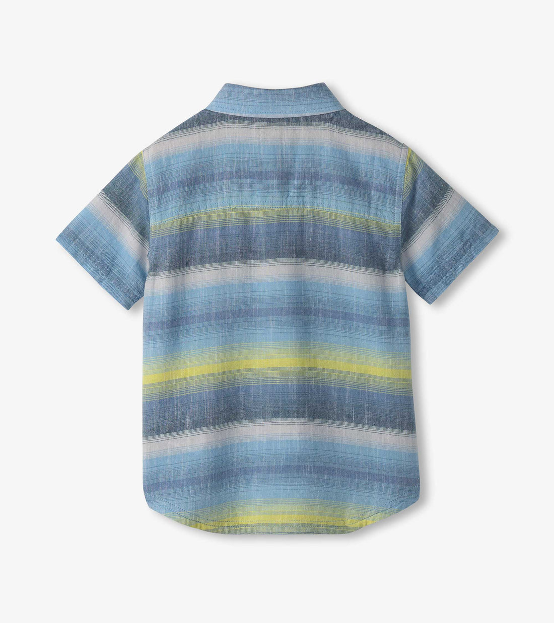 Lime Green Stripes Button Down Shirt