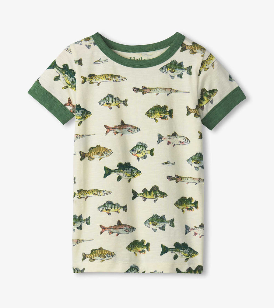 Real Fish Short Pajama Set