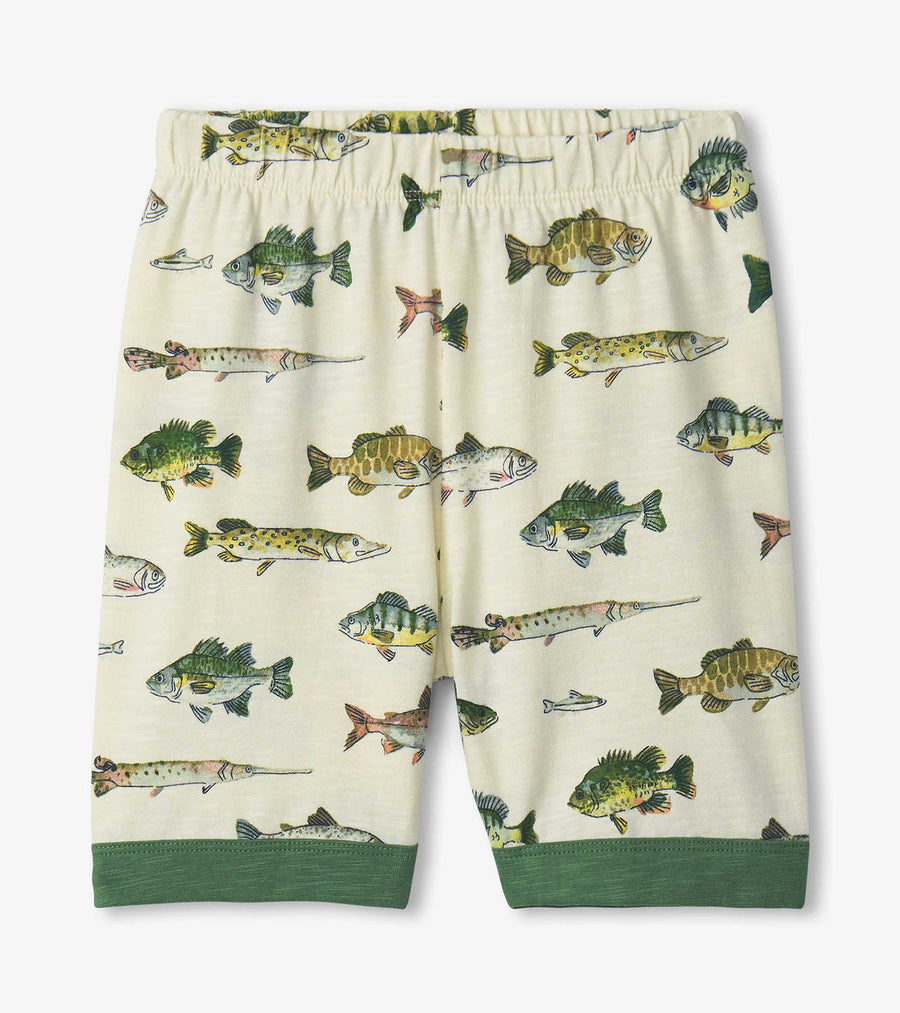 Real Fish Short Pajama Set