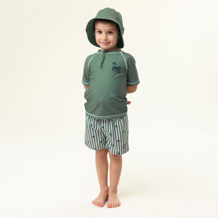 UV Swim Shorts Green