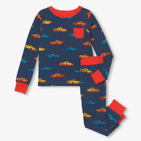 Sport Cars Bamboo Pajama Set