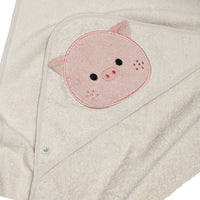 Baby Hooded Towel - Piglet