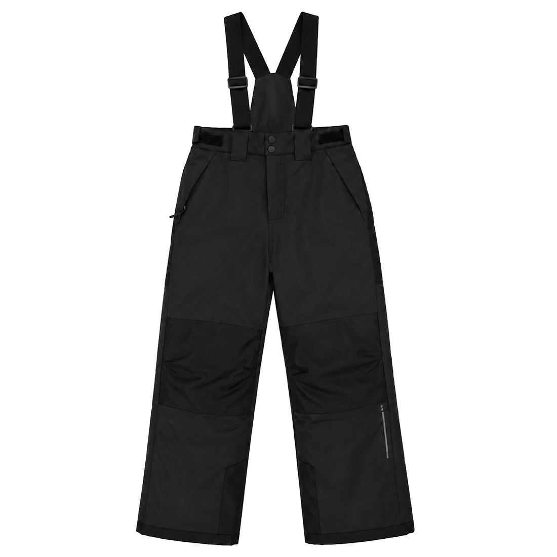 Unisex Black Snow Pants (8-12Y)