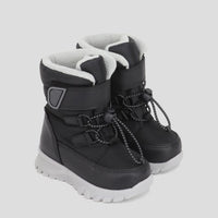 Slinky_t toddler booties (Black/Charcoal)