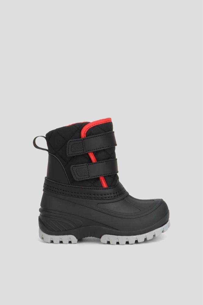Suntory K Velcro Boots | Black/Red