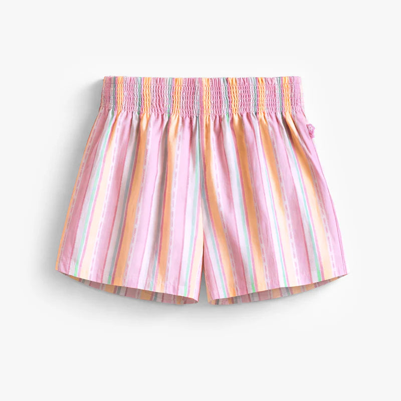 Colorful striped shorts, child