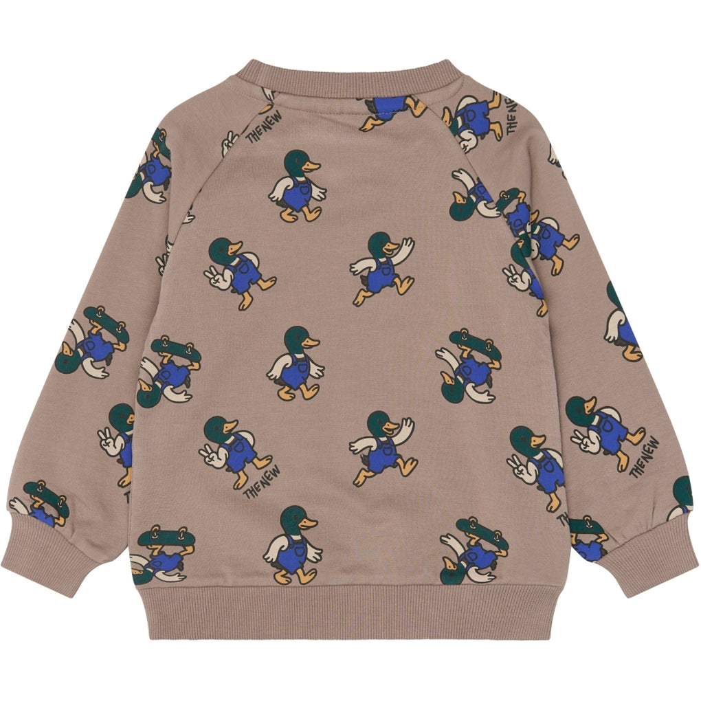 TN STVhil Sweatshirt - Taupe Gray AOP TN