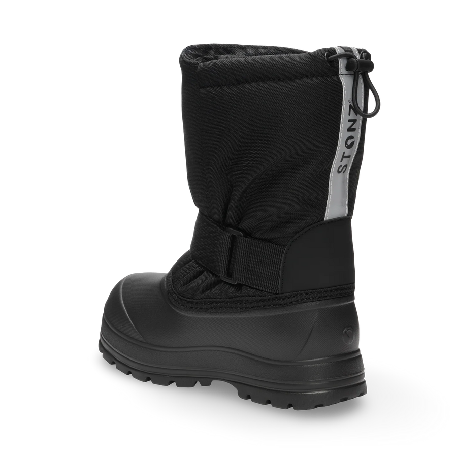 Trek Kid Ultra-Lightweight Insulated Winter Boot with Liner - Black - *NEW SIZING*