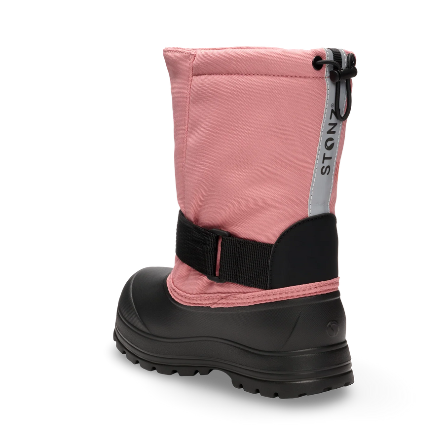 Trek Kid Ultra-Lightweight Insulated Winter Boot with Liner - Dusty Rose - *NEW SIZING*