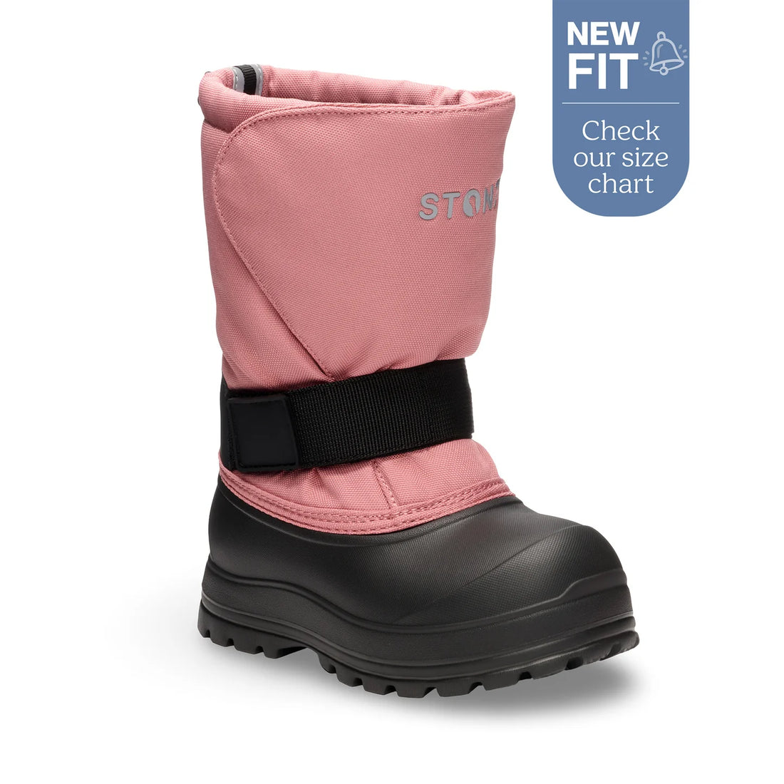 Trek Kid Ultra-Lightweight Insulated Winter Boot with Liner - Dusty Rose - *NEW SIZING*