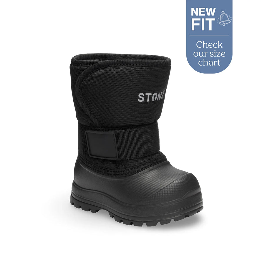 Trek Toddler Ultra-Lightweight Insulated Winter Boot - Black - *NEW SIZING*