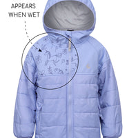 Hydracloud Puffer Jacket - Iris | Waterproof Windproof Eco