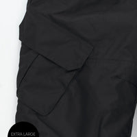 Snowrider Convertible Ski Overalls - Black 2024