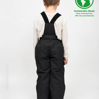 Snowrider Convertible Ski Overalls - Black 2024