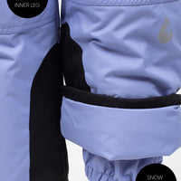 Snowrider Convertible Snow Pants - Iris | Waterproof Windproof Eco
