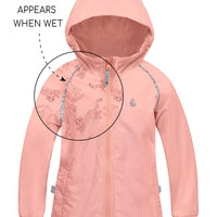 SplashMagic Storm Jacket - Apricot Blush | Waterproof Windproof Eco