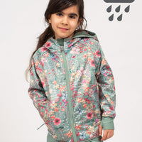 All-Weather Hoodie - Pretty Garden | Waterproof Windproof Eco