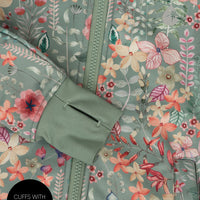 All-Weather Hoodie - Pretty Garden | Waterproof Windproof Eco