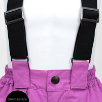 Snowrider Convertible Ski Overalls - Berry