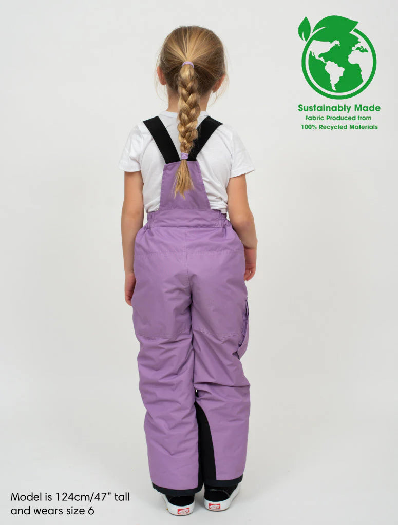 Snowrider Convertible Ski Overalls - Dusty Lavender
