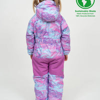 Snowrider One Piece Snowsuit - Rainbow Leopard | Waterproof Windproof Eco