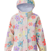 10K Packaway Rainshell - Happy Daisy