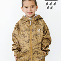 All-Weather Hoodie - Dino Bones