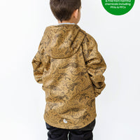 All-Weather Hoodie - Dino Bones