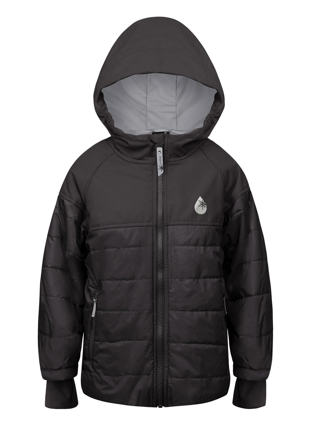 Hydracloud Puffer Jacket - Black | Waterproof Windproof Eco