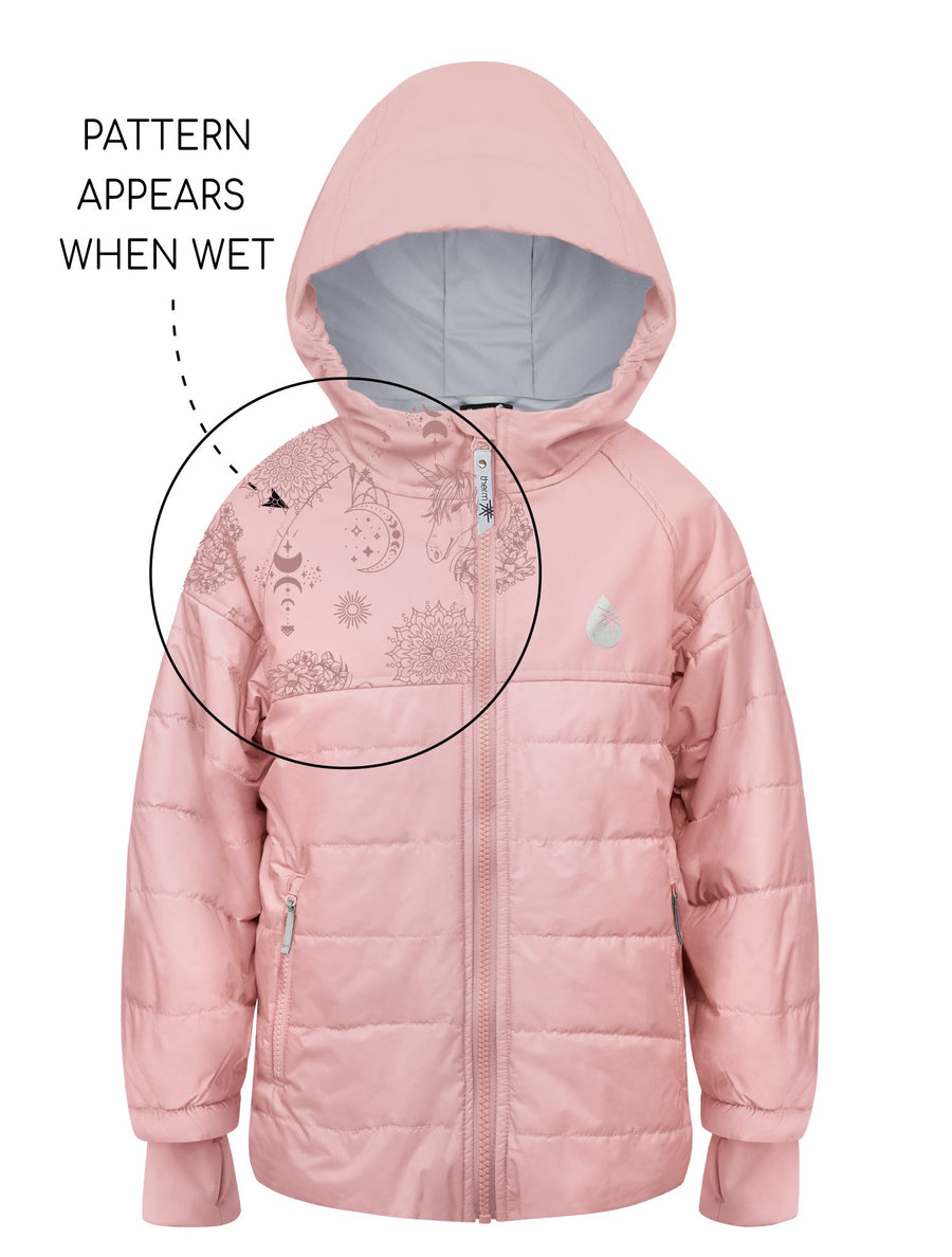 Hydracloud Puffer Jacket - Dusky Pink | Waterproof Windproof Eco