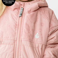Hydracloud Puffer Jacket - Dusky Pink | Waterproof Windproof Eco