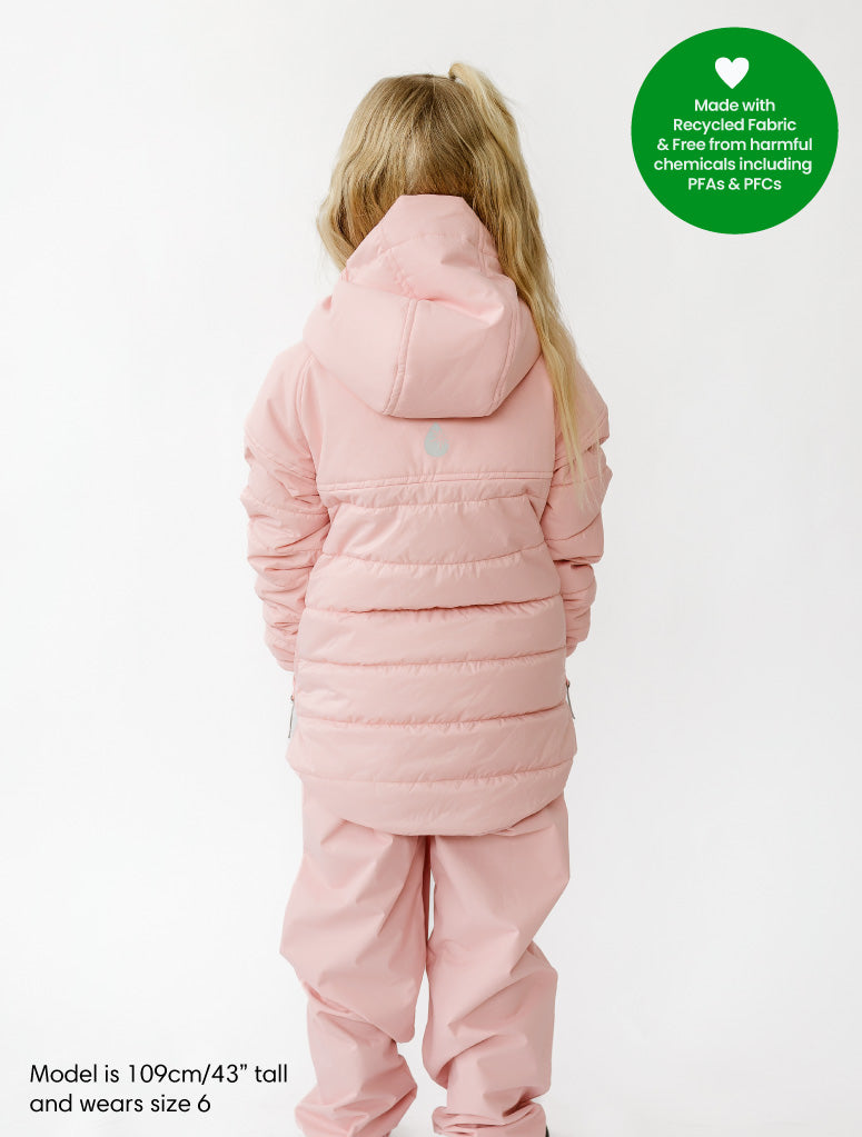 Hydracloud Puffer Jacket - Dusky Pink | Waterproof Windproof Eco