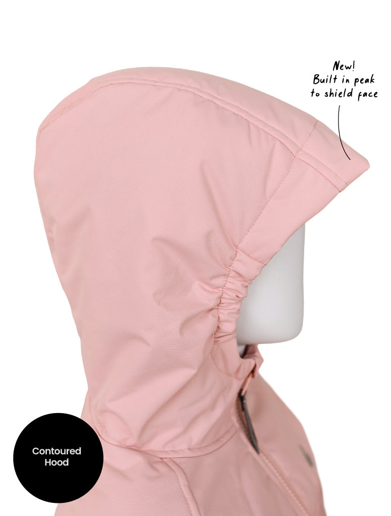 Hydracloud Puffer Jacket - Dusky Pink | Waterproof Windproof Eco