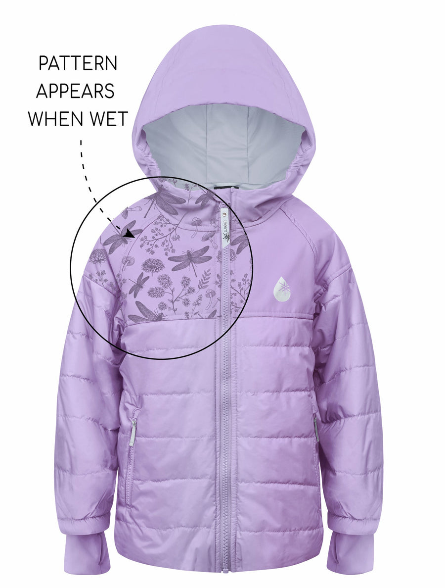 Hydracloud Puffer Jacket - Periwinkle | Waterproof Windproof Eco