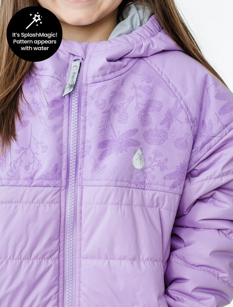 Hydracloud Puffer Jacket - Periwinkle | Waterproof Windproof Eco
