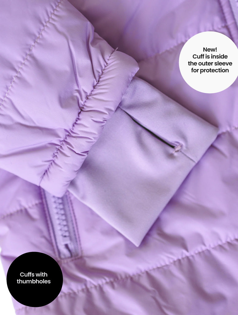 Hydracloud Puffer Jacket - Periwinkle | Waterproof Windproof Eco