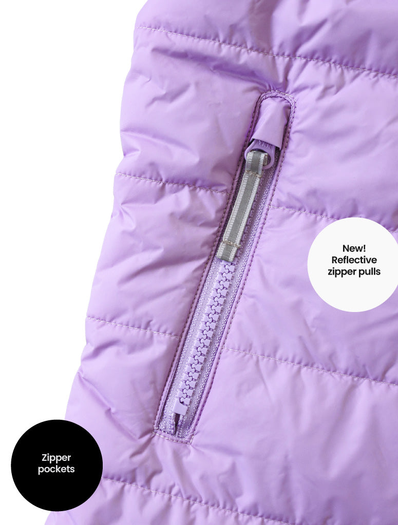 Hydracloud Puffer Jacket - Periwinkle | Waterproof Windproof Eco